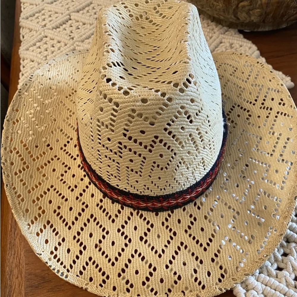 cowboy hat 7 1/8 Made in Mexico excellent